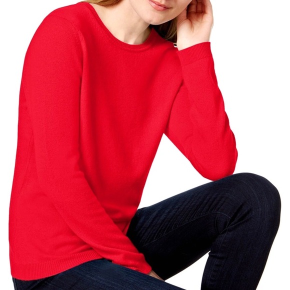 Charter Club Sweaters - Charter Club Luxury  red 100% cashmere sweater